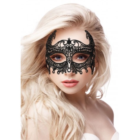 Черная кружевная маска ручной работы Empress Black Lace Mask