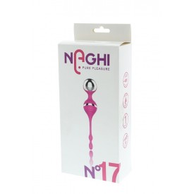 Розовый вагинальные шарики с вибрацией NAGHI NO.17 RECHARGEABLE DUO BALLS